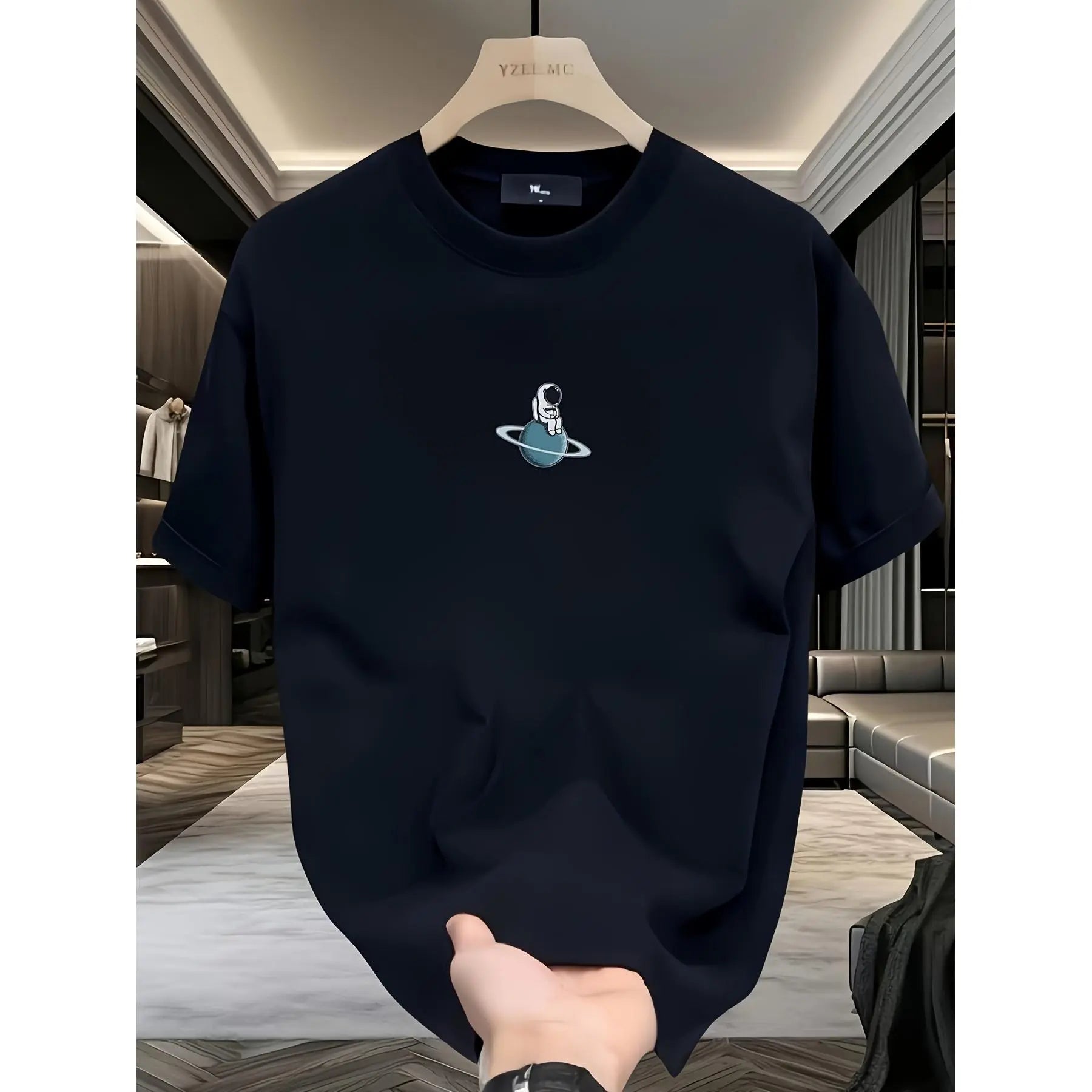 Men's Heavyweight 100% Cotton Graphic T-Shirt